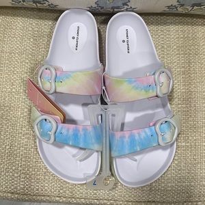 Stoney Clover Tie Dye Sandals Size 7